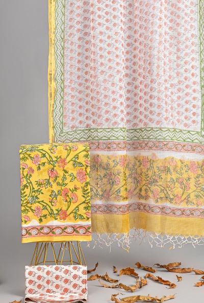 Jaipur Cotton Chudithar Material