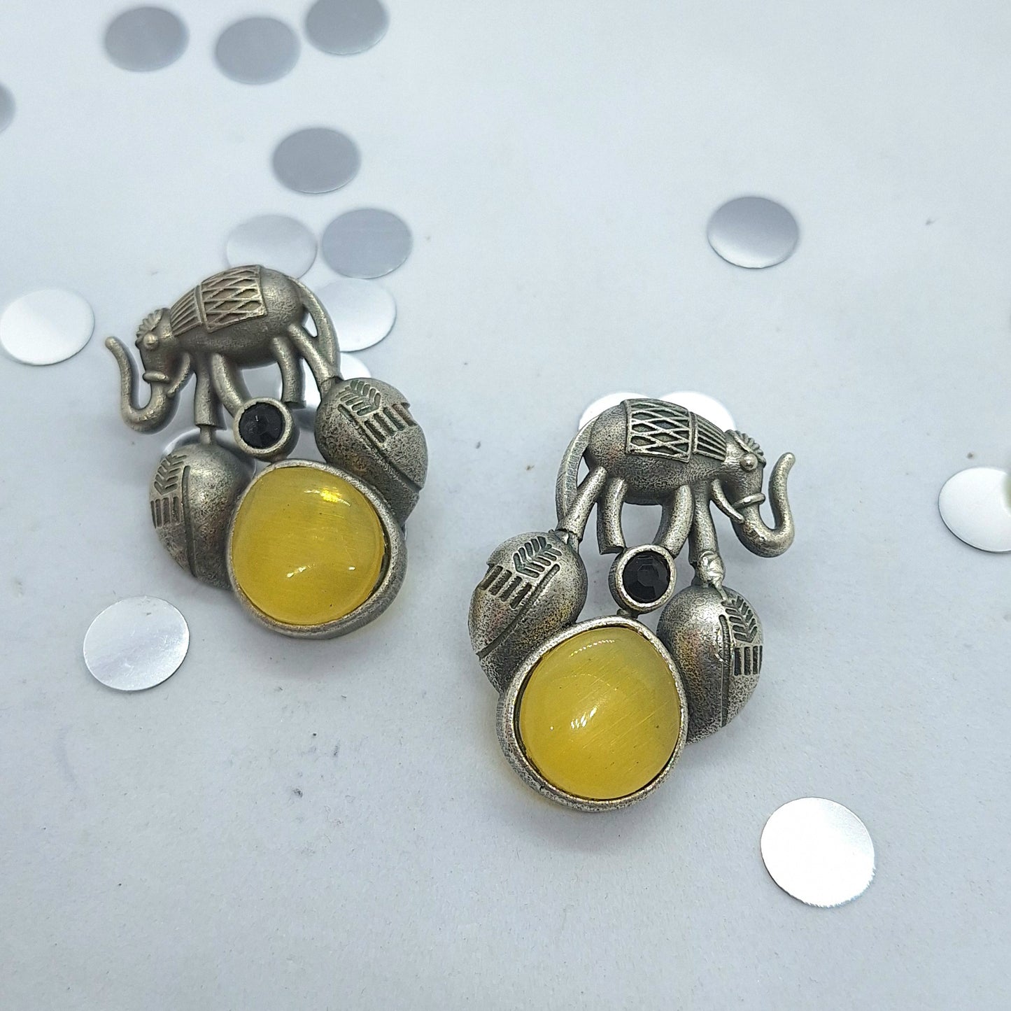 Elephant Majesty Earrings