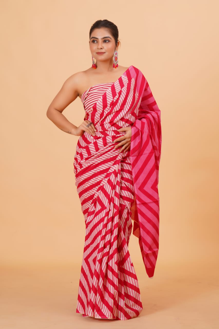 pink-and-white-diagonal-striped-mulmul-cotton-saree